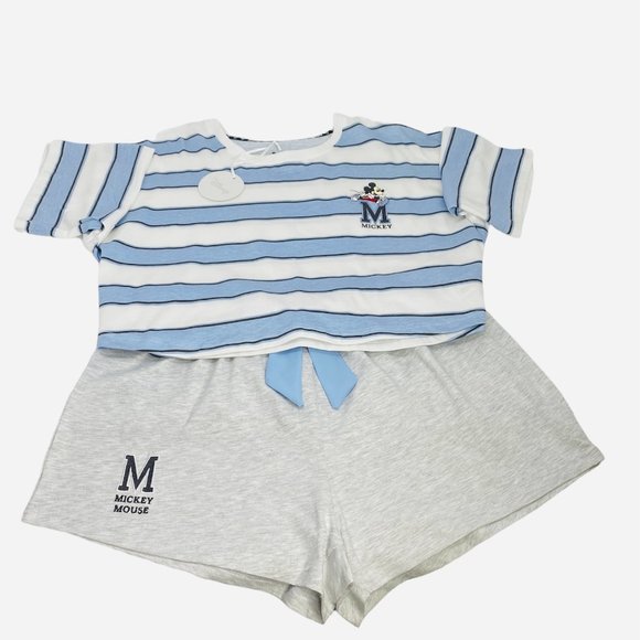 ºoº 🎈 Mickey Mouse Short and Top PJ Set 🎈 ºoº - Picture 1 of 7